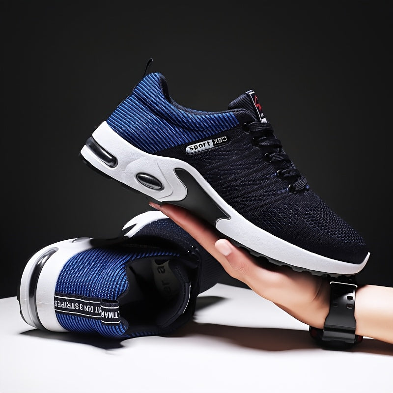 Blue White Red Lightweight Sport Shoes for Adventure