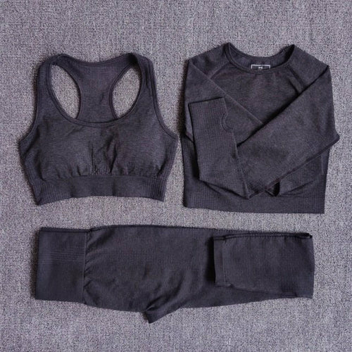 FlexFit Seamless Women’s Yoga Set: Comfort & Style