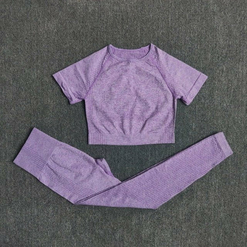 FlexFit Seamless Women’s Yoga Set: Comfort & Style