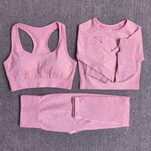 FlexFit Seamless Women’s Yoga Set: Comfort & Style