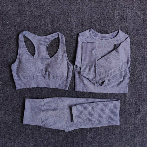 FlexFit Seamless Women’s Yoga Set: Comfort & Style
