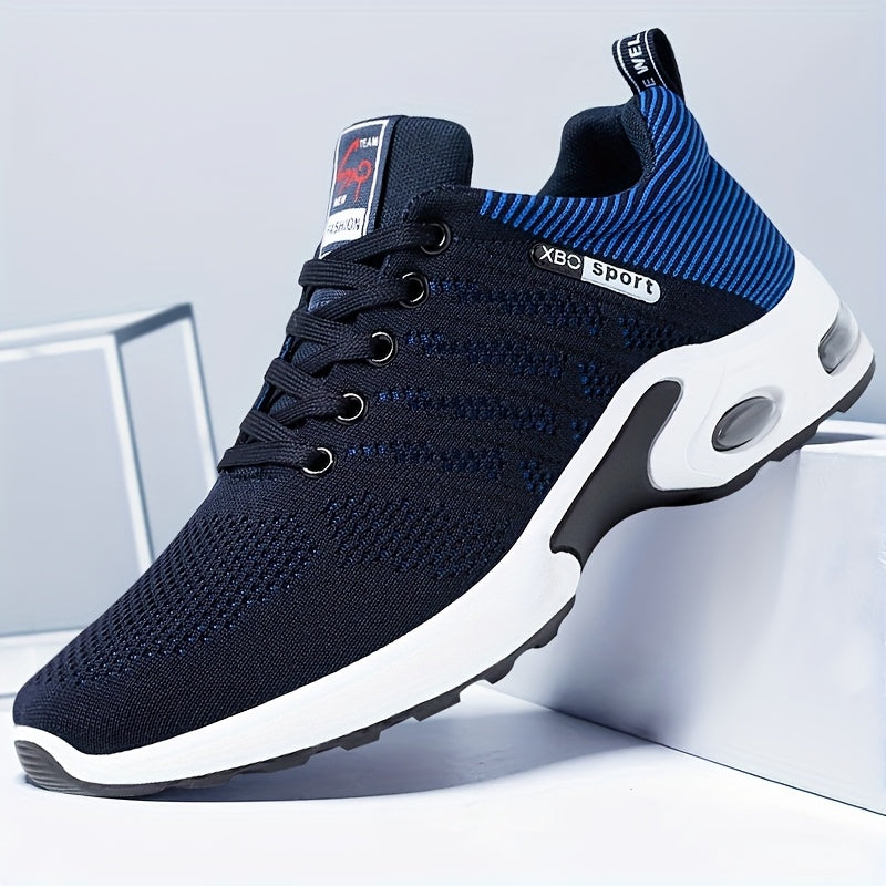 Blue White Red Lightweight Sport Shoes for Adventure