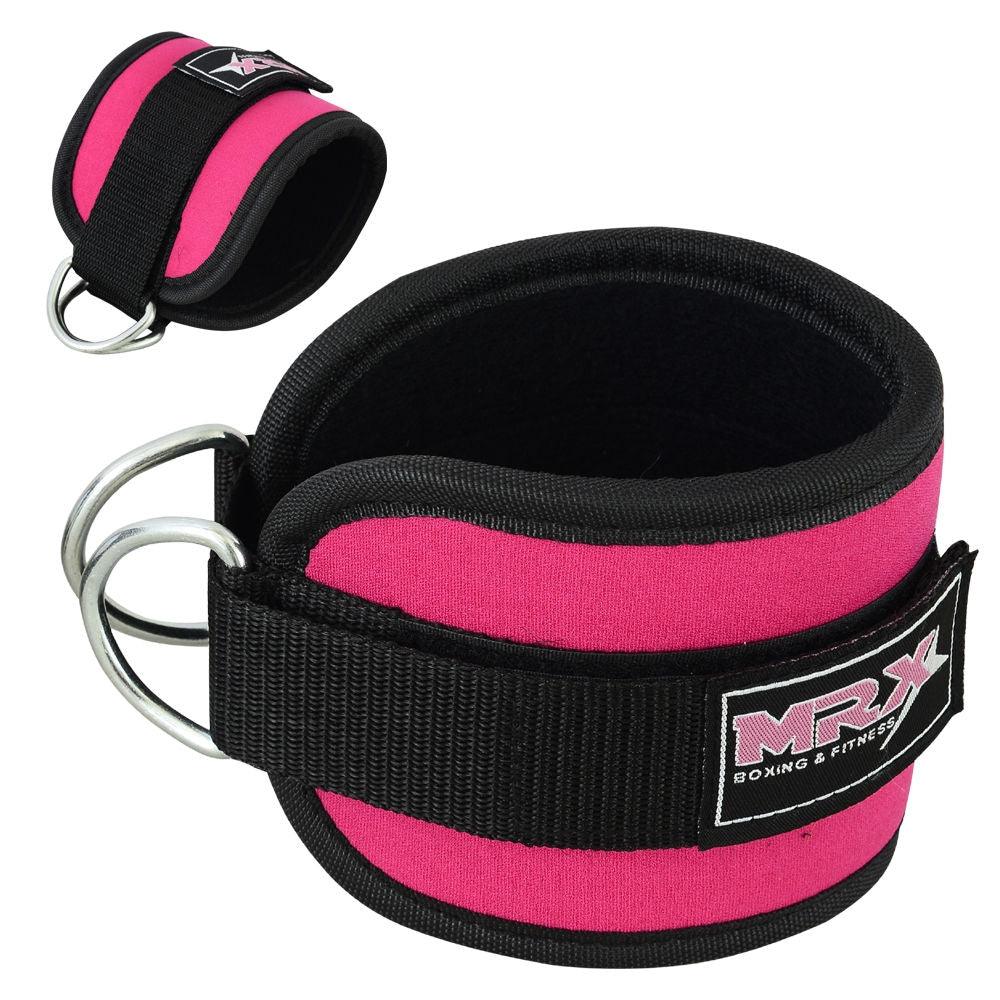 MRX Weight Lifting Ankle Straps Gym Training Strap Men Women