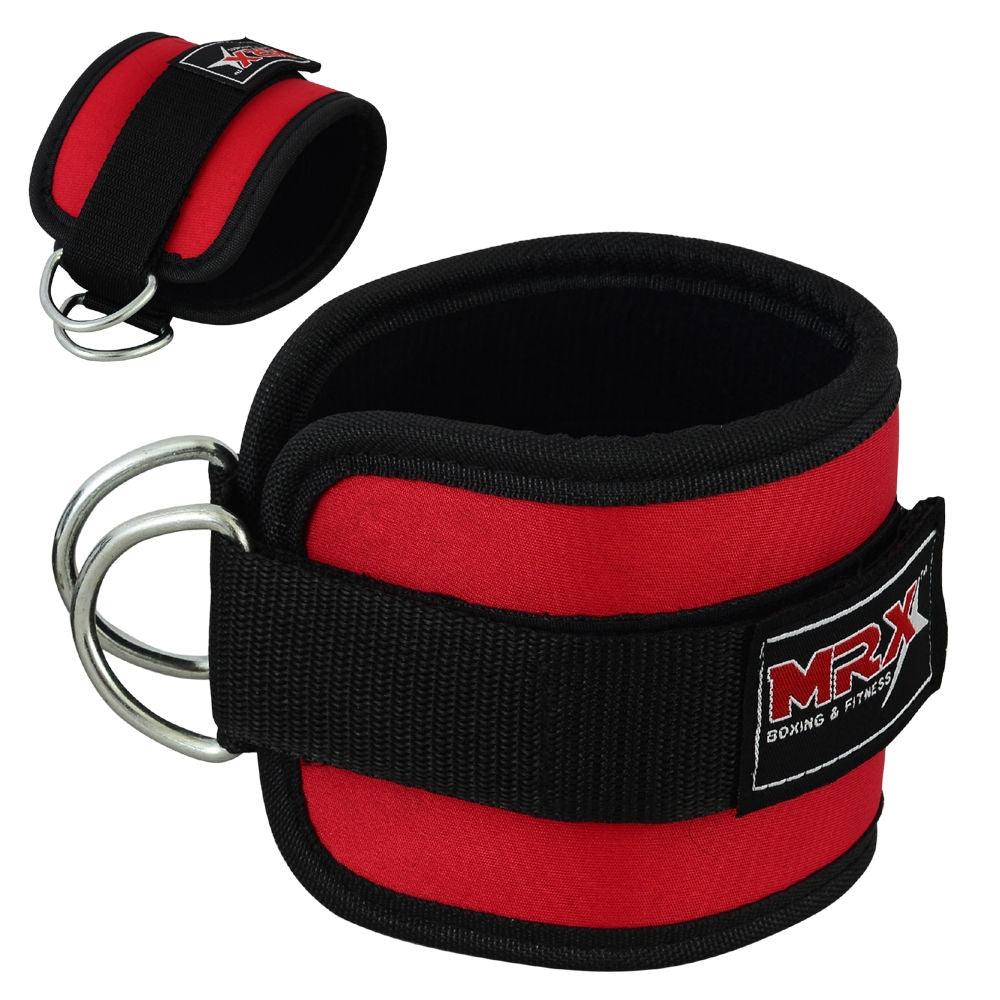 MRX Weight Lifting Ankle Straps Gym Training Strap Men Women