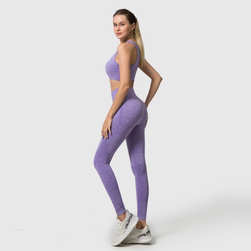 FlexFit Seamless Women’s Yoga Set: Comfort & Style