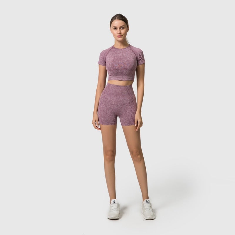 FlexFit Seamless Women’s Yoga Set: Comfort & Style