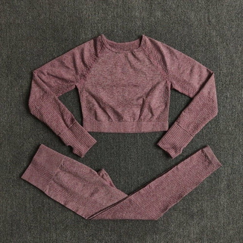 FlexFit Seamless Women’s Yoga Set: Comfort & Style