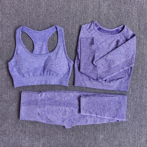 FlexFit Seamless Women’s Yoga Set: Comfort & Style