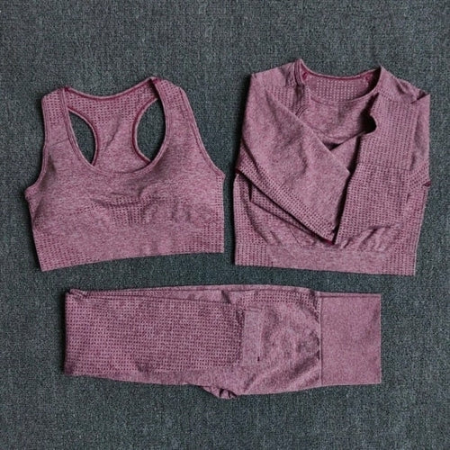 FlexFit Seamless Women’s Yoga Set: Comfort & Style