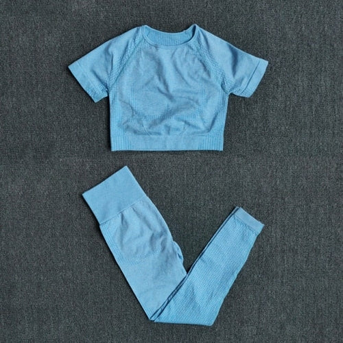 FlexFit Seamless Women’s Yoga Set: Comfort & Style